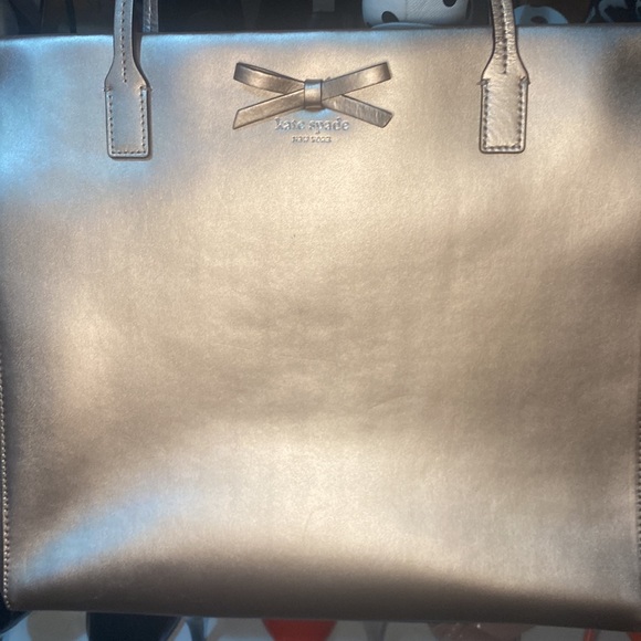 Gold Kate Spade Purse - Picture 3 of 15